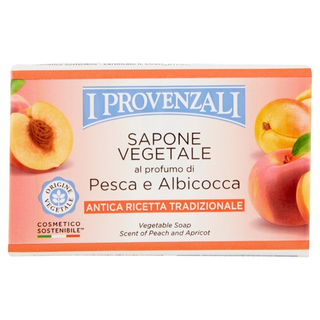 I Provenzali Sapone Vegetale al profumo di Pesca e Albicocca 150 g